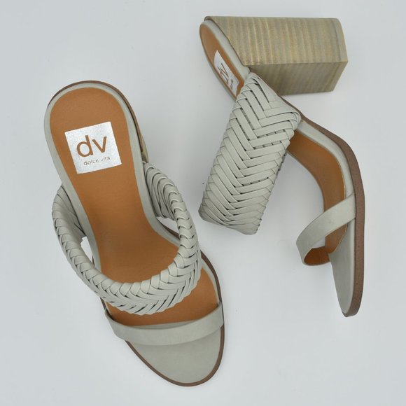 Dolce Vita Shoes - NWOT Dolce Vita Women's Bambi Stacked Block Heel Sandals, Sage, Women's Size 8.5